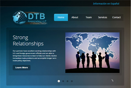 DTB Associates website